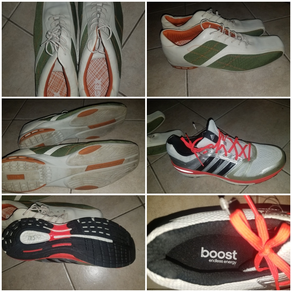 Men GBX and Addidas Boost